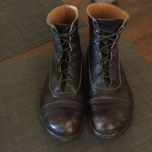 CYDWOQ Black Womens iota boots